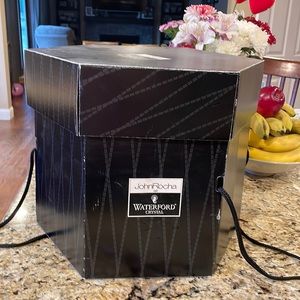 John Rocha Waterford Crystal wine glasses (6) in original box. Brand new